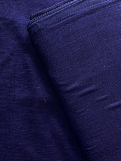 Navy Blue Pure Cotton Fabric