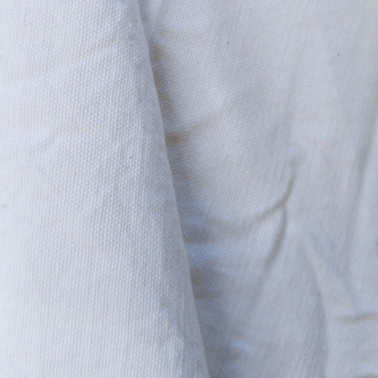 Cotton Khadi Fabric White