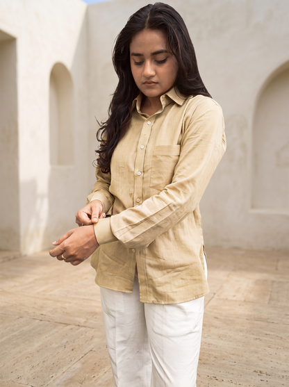 Formal Shirt Beige