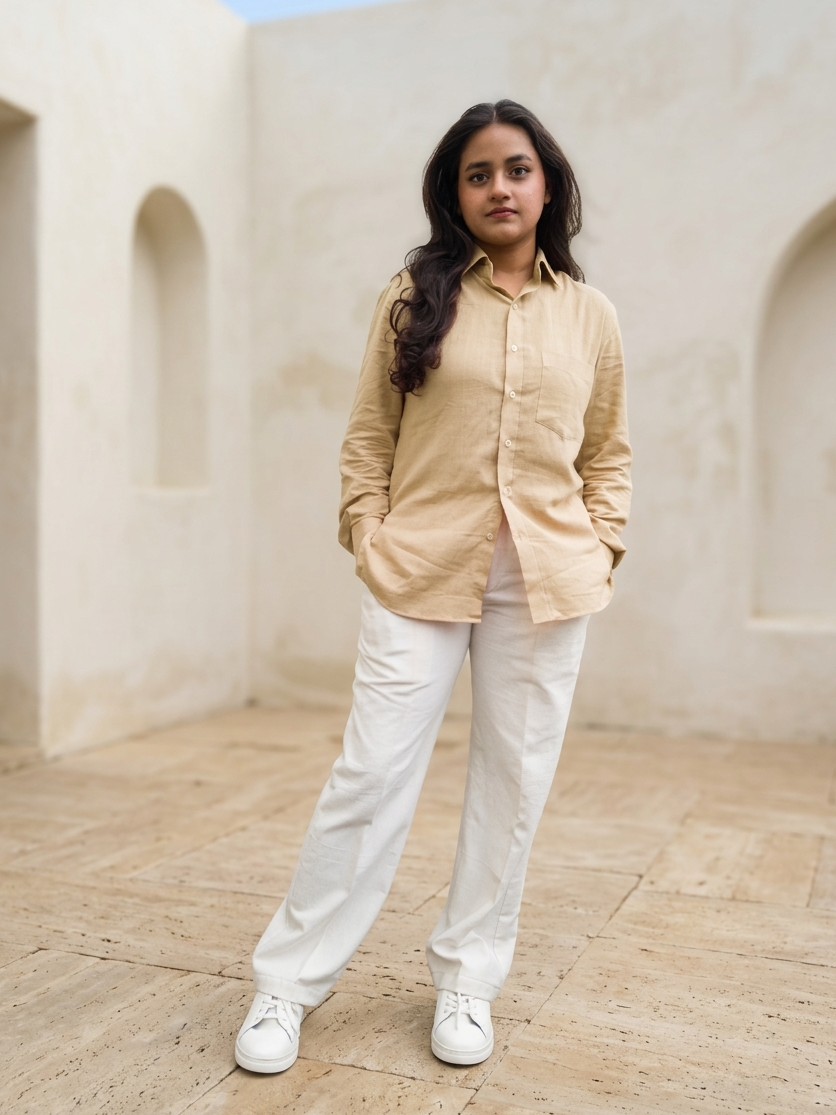 Formal Shirt Beige