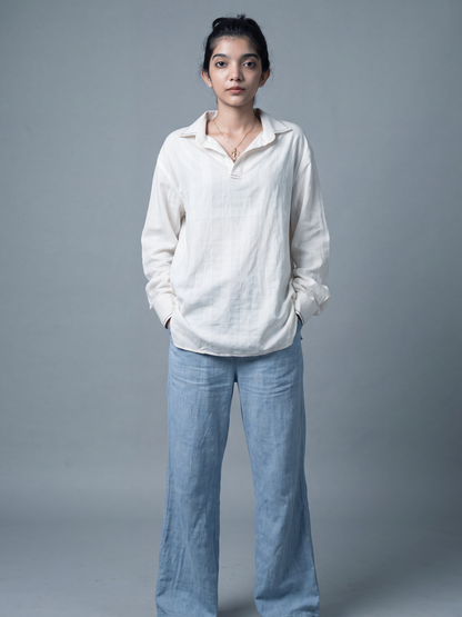 Casual Off white Shirt