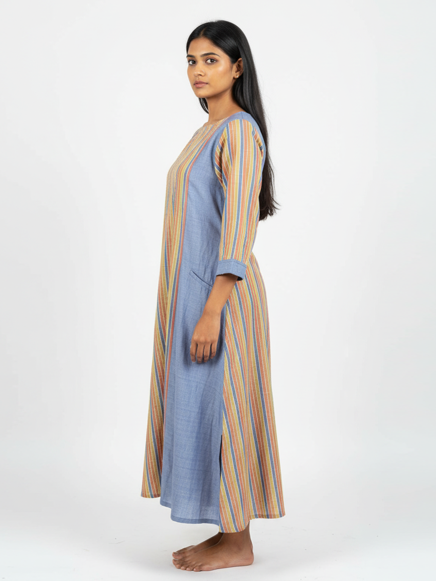 Colour-block Dress