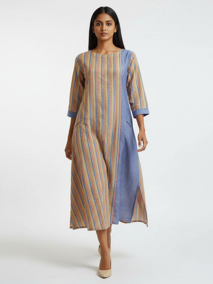 Colour-block Dress