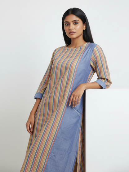 Colour-block Dress