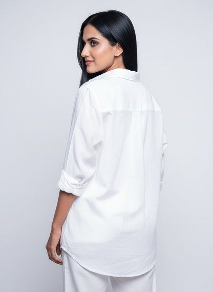 Unisex Off white Shirt