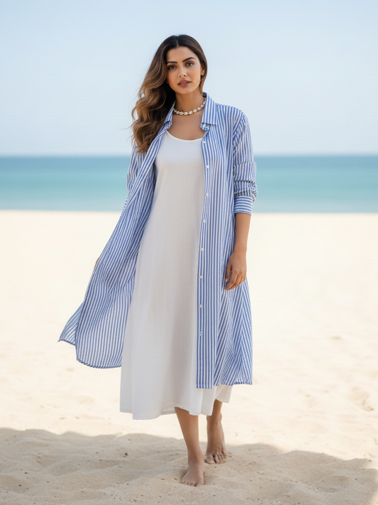 Midi Dress and over-coat
