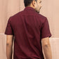 Half Sleeve Shirt Garnet