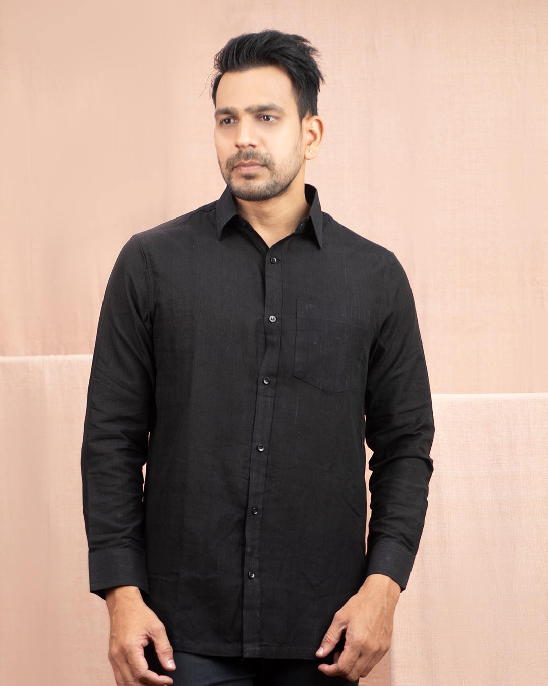 Full Sleeve Shirt Rich Black